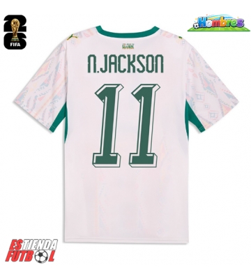 Senegal Nicolas Jackson #11 Primera Equipación Mundial 2026 Manga Corta